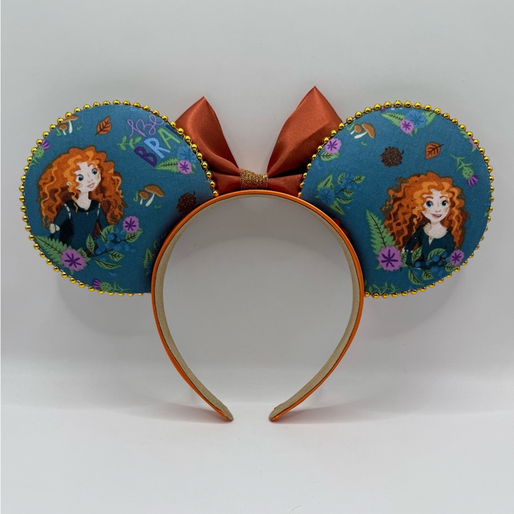 Disney Princess Merida Handmade Minnie Ears - Picture 2 of 2